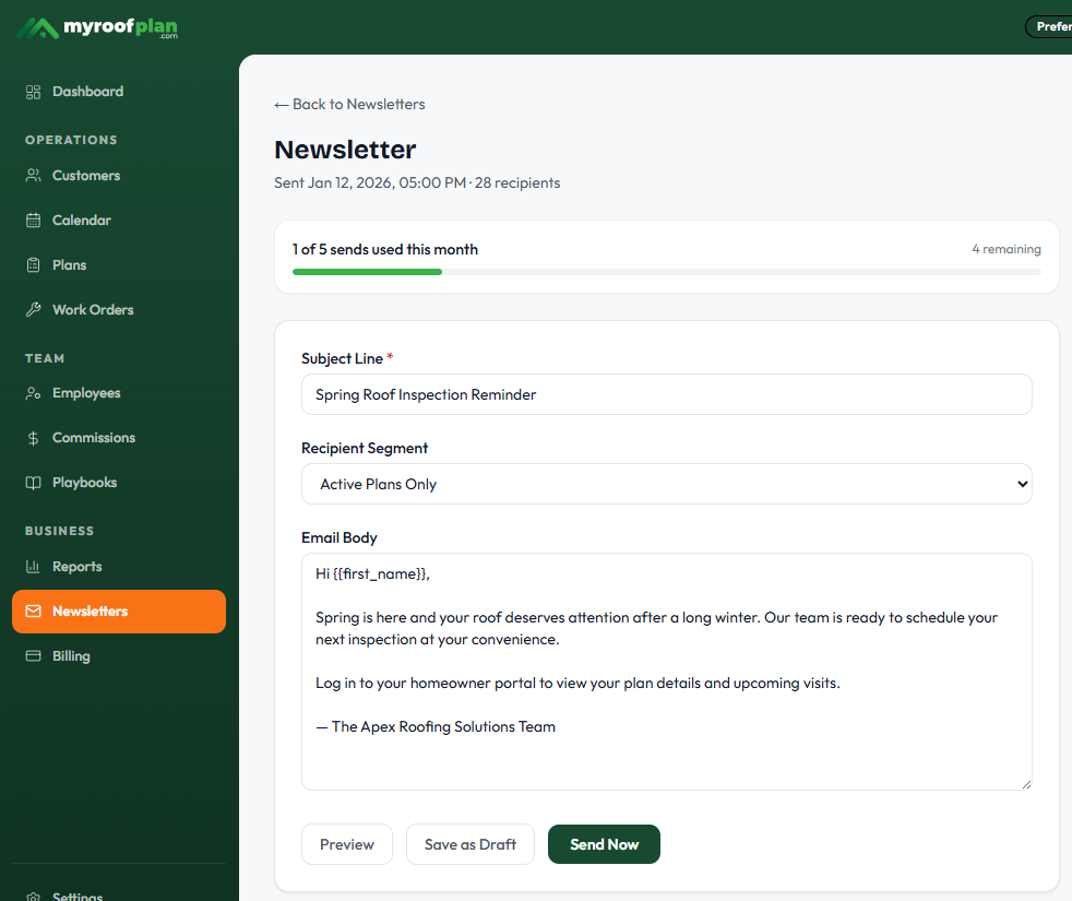 Newsletters