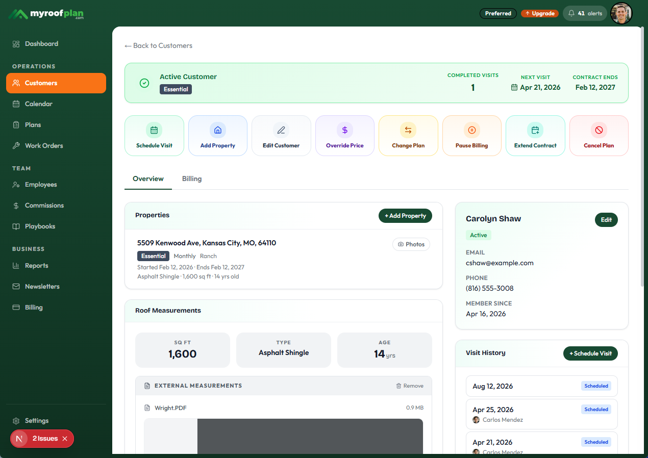 Customer Profile